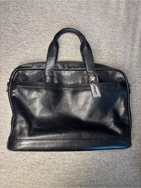 Coach Hudson Leather Business Briefcase